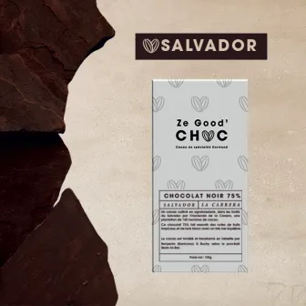 La Carrera, chocolat Noir 75 %, Ze Good’Choc